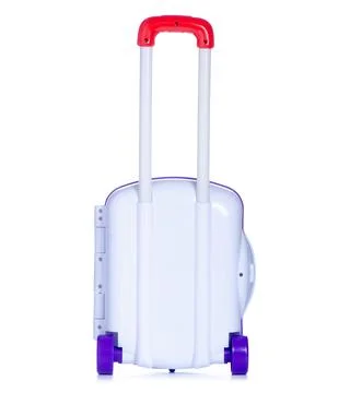 Toy plastic suitcase Stock Photos
