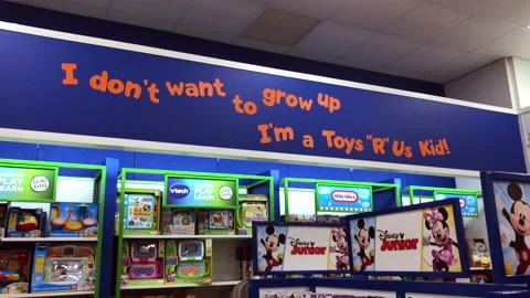 Toy R Us Re Opens a Brick and Mortar Store Inside Macy's Stock Footage 220526745