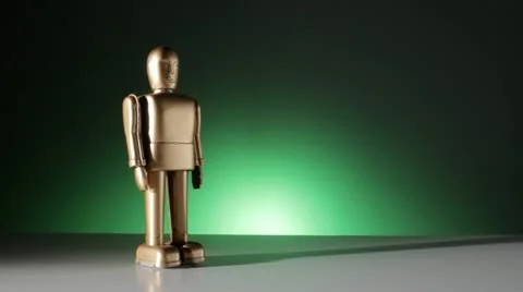Toy robot Stock Footage 10821122