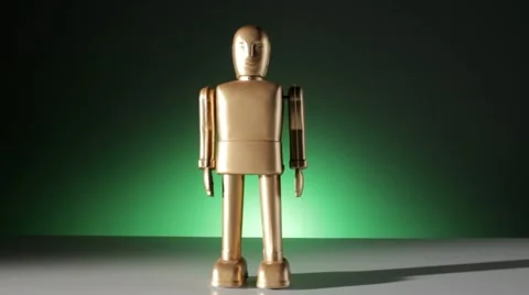 Toy robot Video stock 10821137