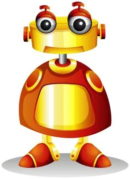 A toy robot Stock-Illustration