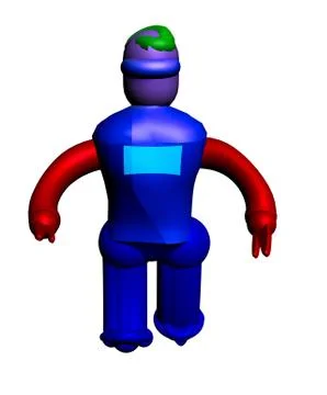 Toy robot Stock Illustration