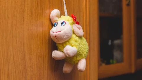 Toy sheep Stock Photos