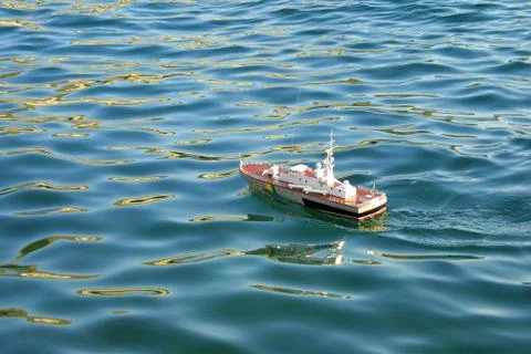 Toy ship Stock Photos