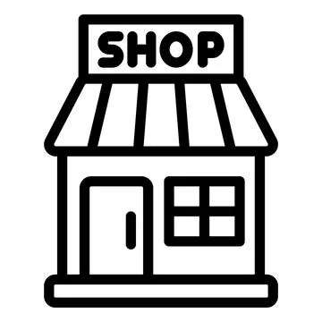 Toy shop Vector Icon Design Illustration Stock Illustration