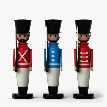 Toy Soldiers 3D Model