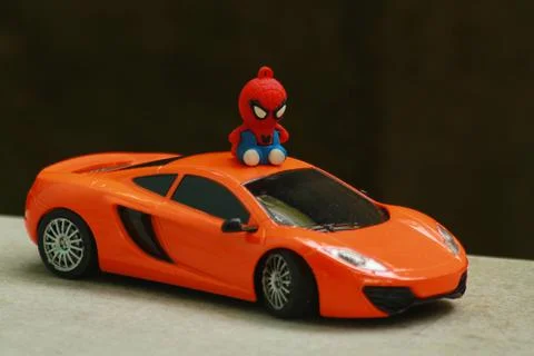 Toy spiderman Foto stock