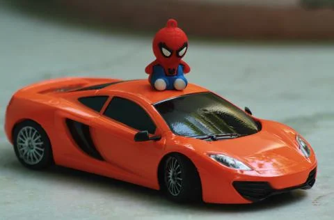 Toy spiderman Stock Photos