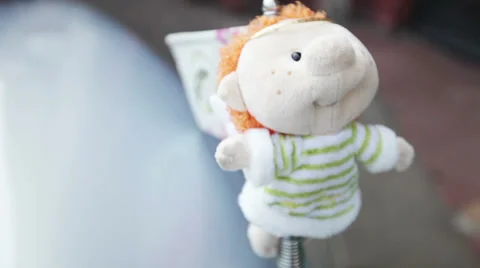 Toy on a spring 스톡 동영상 29513734