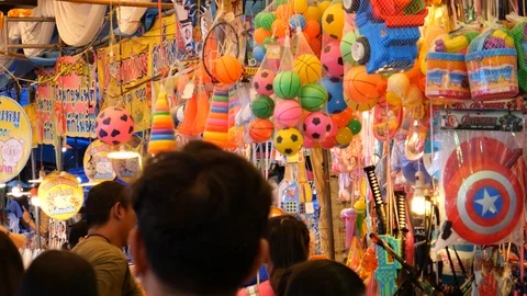 Toy stall 库存影片 120720015