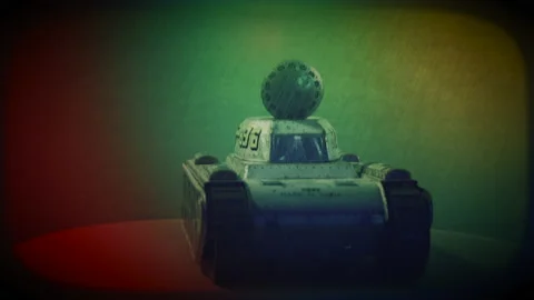 Toy Tank Video stock 159030270