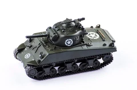 Toy tank model Foto stock