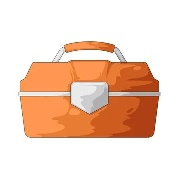 Toy toolbox illustration Stock Illustration