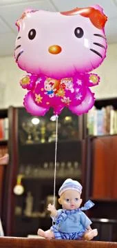 Toy with toy 스톡 사진