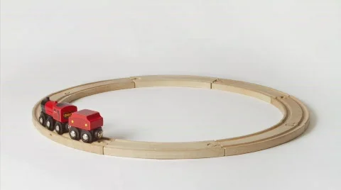 Toy Train Video stock 852266