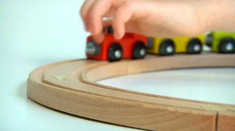 Toy train Stock Footage 22666957