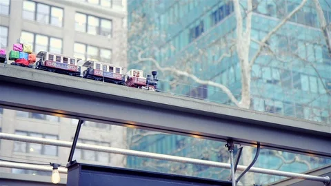 Toy train Vídeo Stock 103231890