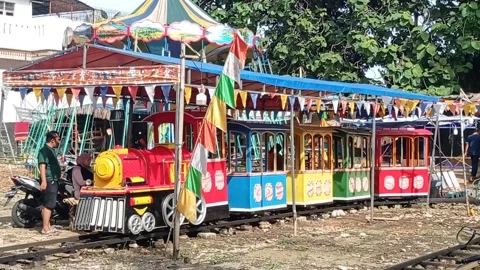 Toy train Stock Footage 221661289