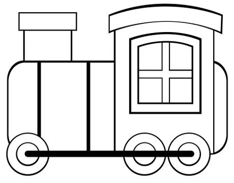 Toy train Stock Illustration