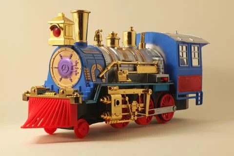 Toy train Foto stock