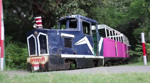 Toy Train Riding 스톡 동영상 54677628