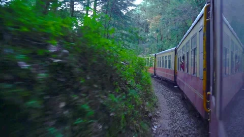 Toy Train Shimla UNESCO World Heritage Site, Himachal Pradesh, India. Vídeos de archivo 266200580