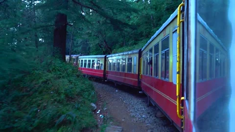 Toy Train Shimla UNESCO World Heritage Site, Himachal Pradesh, India. Видео 266200742