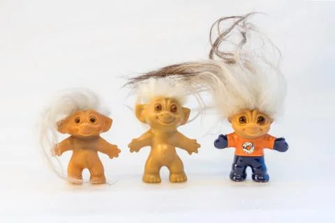 Toy Trolls Foto stock