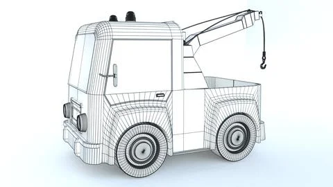 Toy Trucks 3D Model