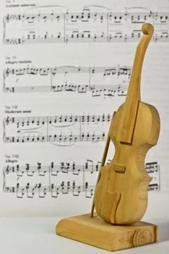 Toy violin Stock Photos