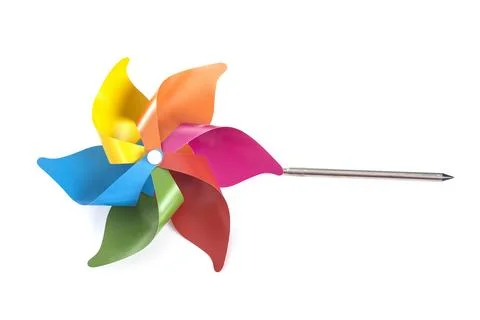 Toy windmill in studio Stock Photos