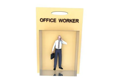 Toy Worker Stock Illustration