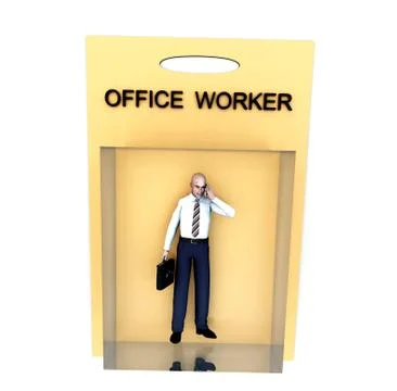 Toy Worker Stock Illustration