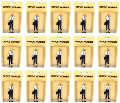 Toy Worker Stock Illustration