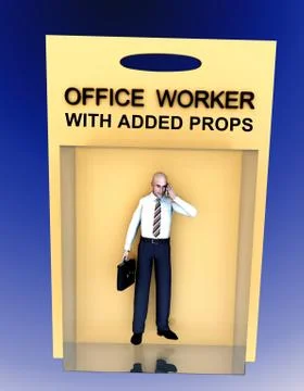 Toy Worker Stock Illustration