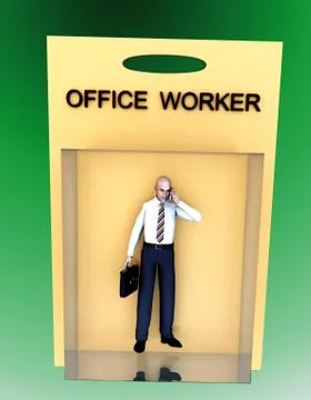 Toy Worker Stock Illustration