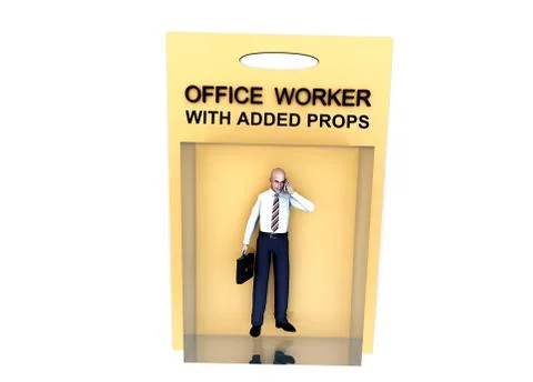 Toy Worker Stock Illustration