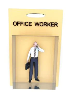 Toy Worker Stock Illustration