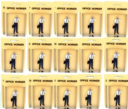 Toy Worker Stock Illustration