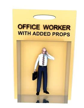 Toy Worker Stock Illustration