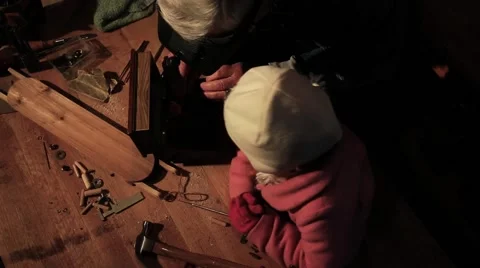 Toymaker Stock Footage 49359245