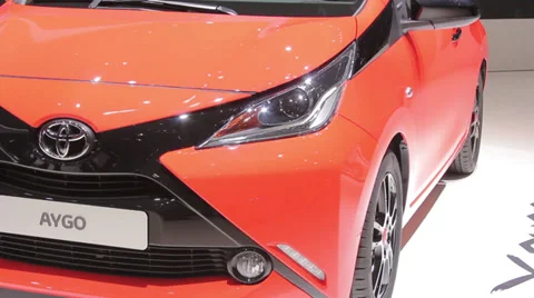 Toyota Aygo Stock Footage 37140056
