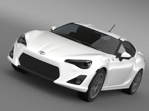 Toyota GT 86 Cup Edition 2014 3D Model