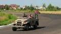Toyota Landcruiser FJ40, Volkswagen Beetle in retro cars rally Peking to Paris HD Footage