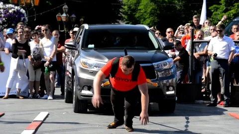 Toyota man Stock Footage 85576480