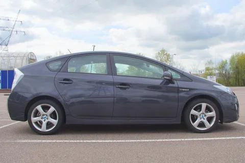 Toyota Prius Hybrid Stock Photos