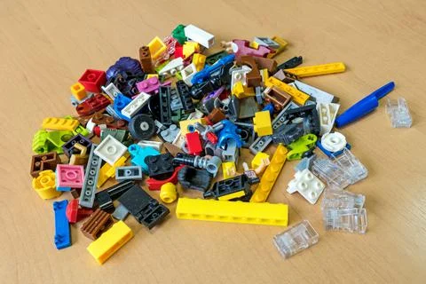 Toys and objects that are dangerous for small children Stock Photos