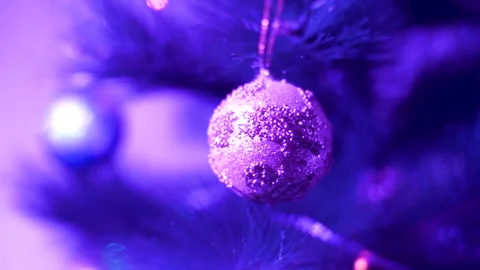 Toys for the Christmas tree Stock Footage 166990046
