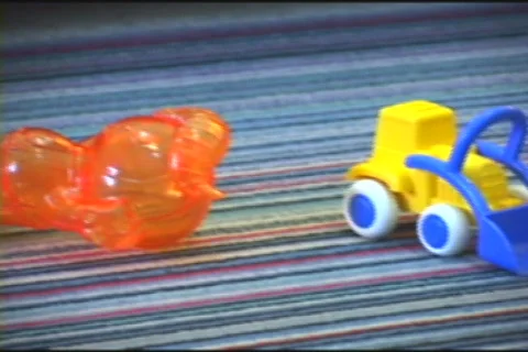 Toys On The Floor 스톡 동영상 517259