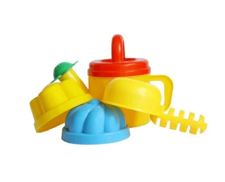 Toys for the sandbox Stock Photos